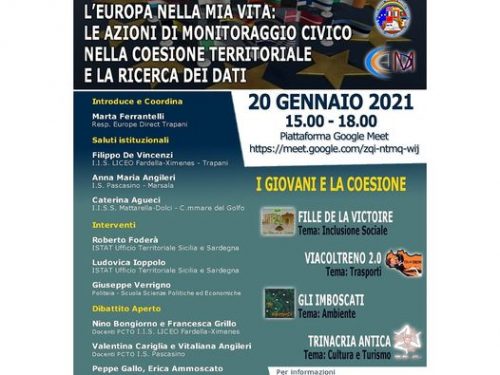 Ciclo di eventi – I giovani e la coesione