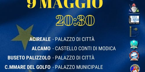 9 Maggio 2021 – Ci Illuminiamo pensando all’Europa