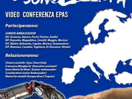 Io sono l’Europa – Video Conferenza EPAS