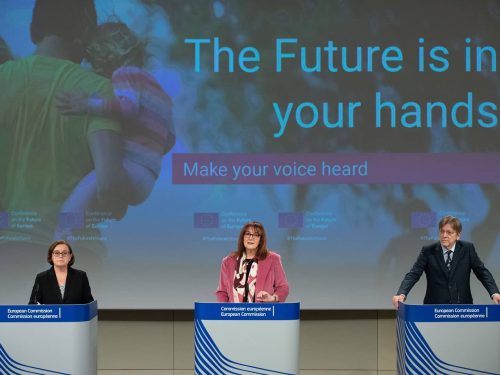 Evento nazionale di lancio della Piattaforma della “Conferenza sul futuro dell’Europa”