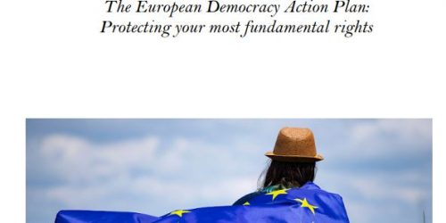 The European Democracy Action Plan: Protecting your most fundamental rights