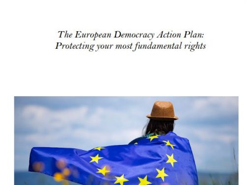 The European Democracy Action Plan: Protecting your most fundamental rights