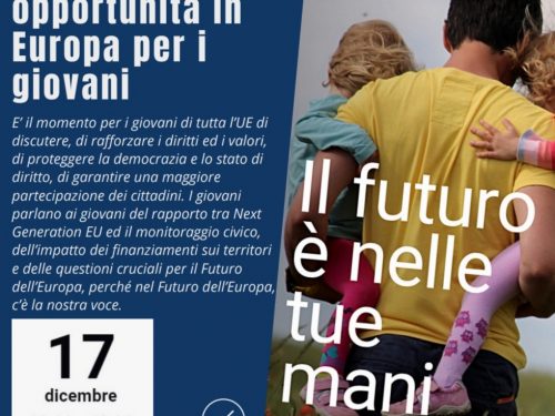 Monitoraggio civico ed opportunità in Europa per i giovani