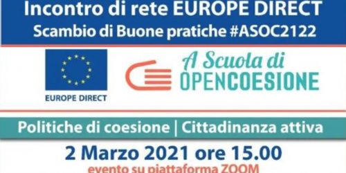 Incontro di rete Europe Direct – Scambio di buone pratiche #ASOC2122