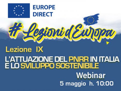 Lezione 9: L’attuazione del PNRR in Italia e lo sviluppo sostenibile