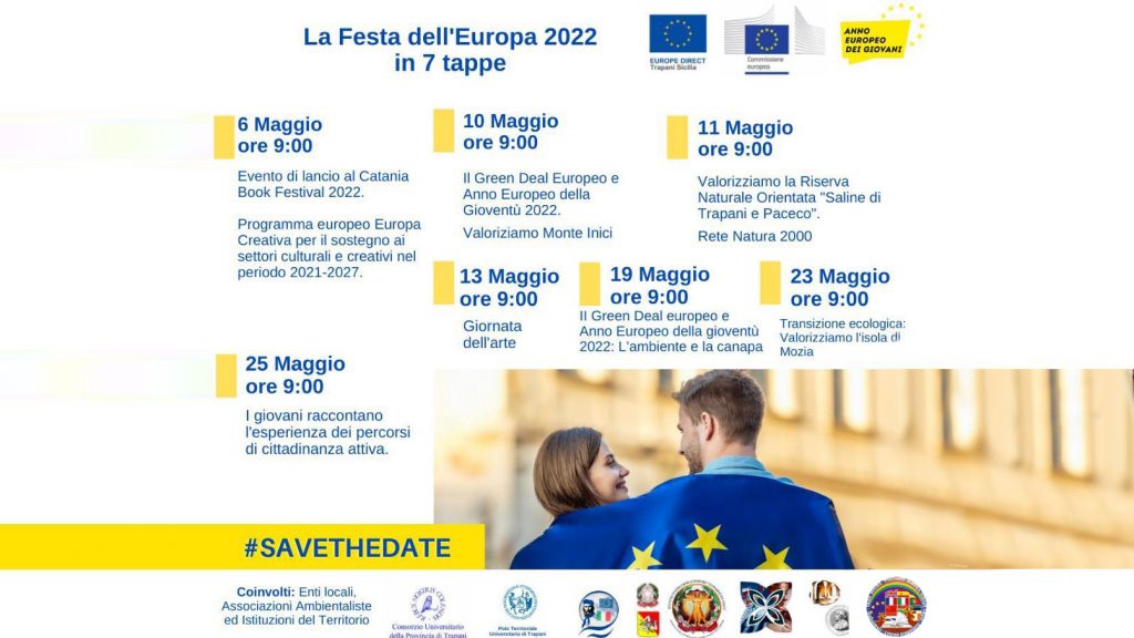 festa dell'europa 2022 europe direct trapani sicilia