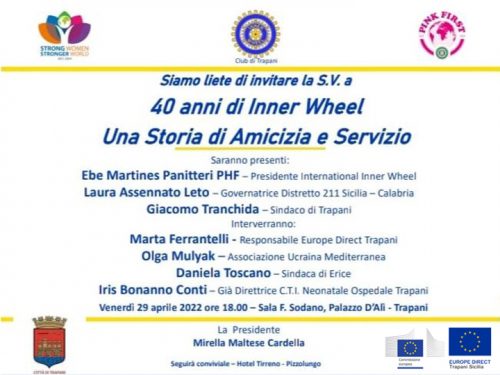 40 anni di Inner Wheel: una storia di amicizia e servizio