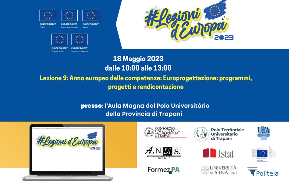 Lezione 9: Europrogettazione: programmi, progetti e rendicontazione