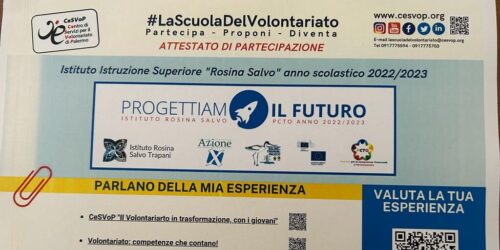 Scuola, formazione e cittadinanza attiva. “Progettiamo il futuro”