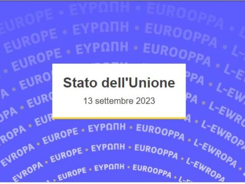 Il 13 Settembre il SOTEU2023