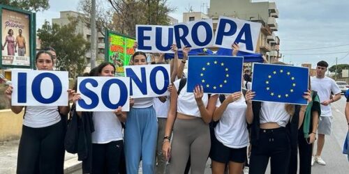 Flashmob dal contest “Io Sono Europa”