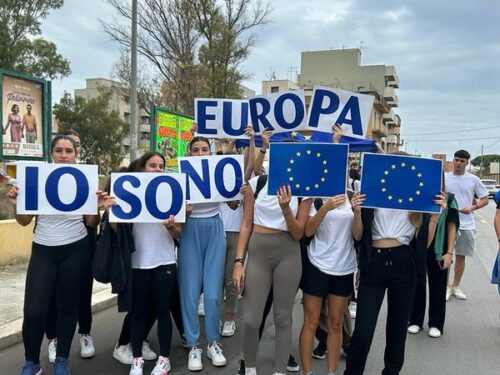 Flashmob dal contest “Io Sono Europa”