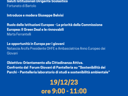 Sostenibilità Ambientale e Ruolo delle Istituzioni Europee