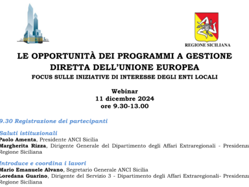 Fondi Diretti dell’Unione Europea – Opportunità per la Crescita e l’Innovazione