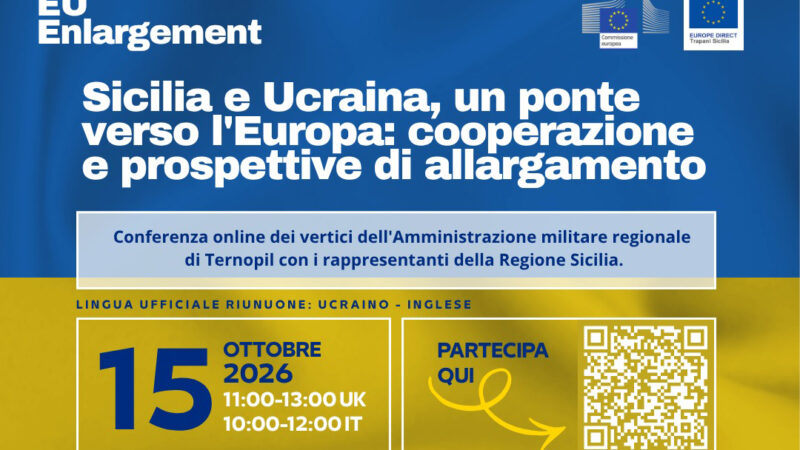 Sicilia e Ucraina, un ponte verso l’Europa: cooperazione e prospettive di allargamento